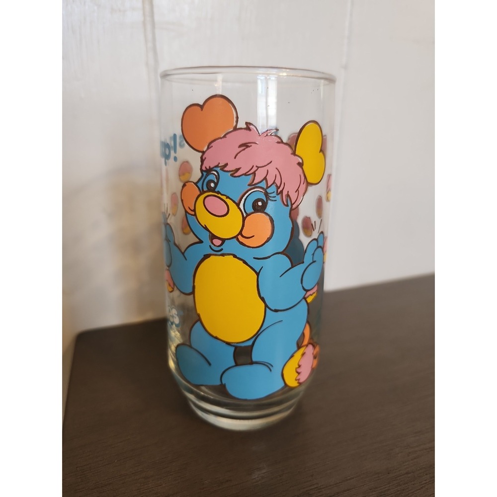 Vintage 1986 Popples P.C. Popple Glass Smile It's A Snap Promotional Collectible